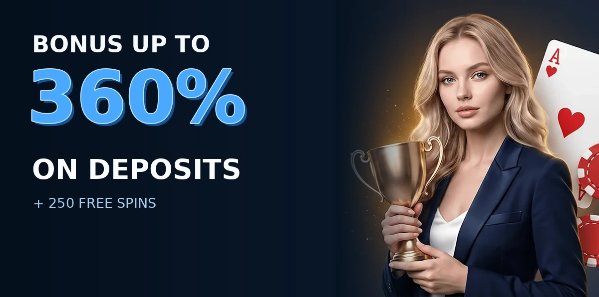LuckyBear bonus up to 360% and 250 free spins